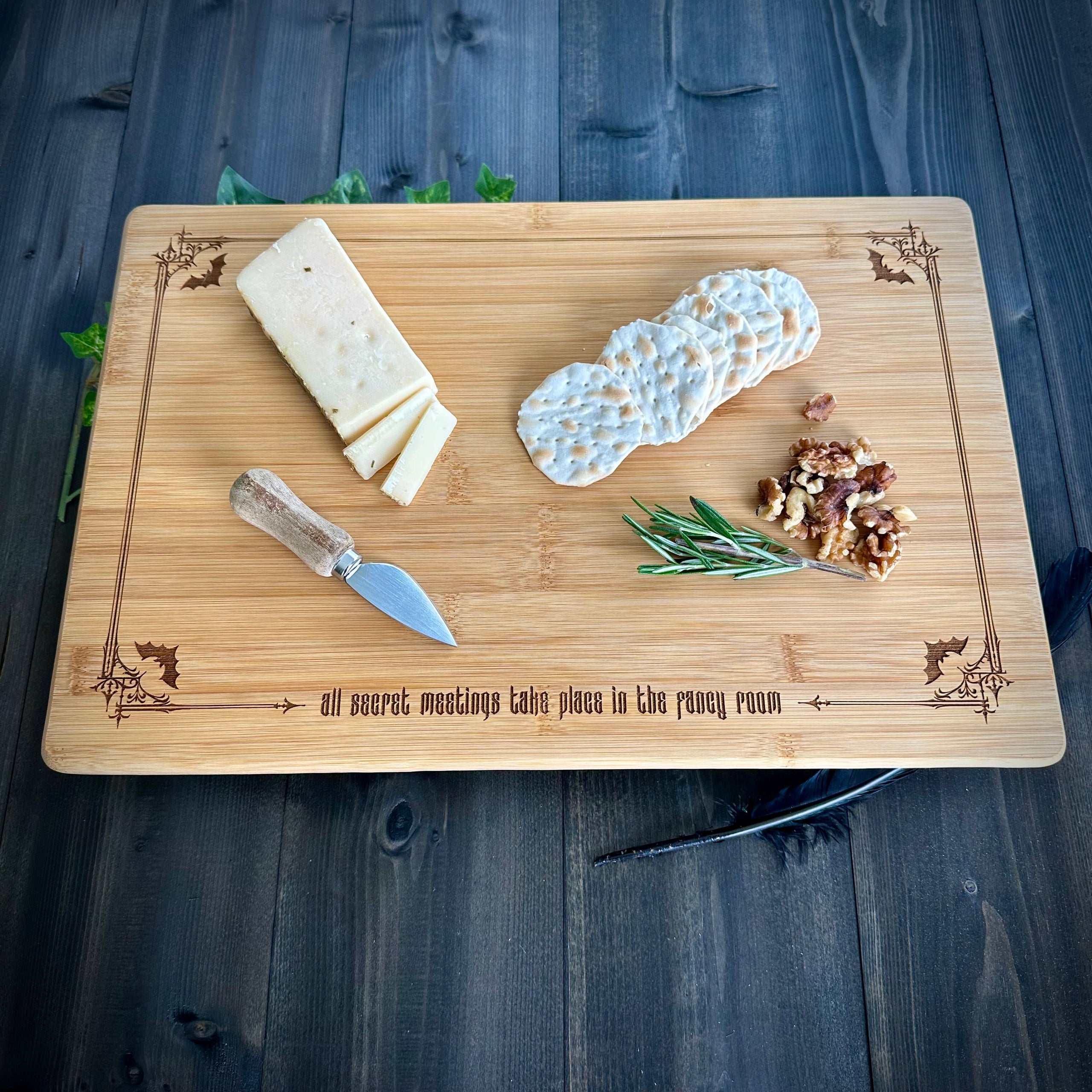 Bamboo Cutting Board Decor the Secret Ingredient is Always Love